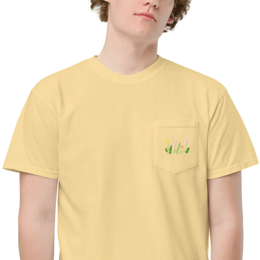 Flower Garden Pocket Tee product image (2)