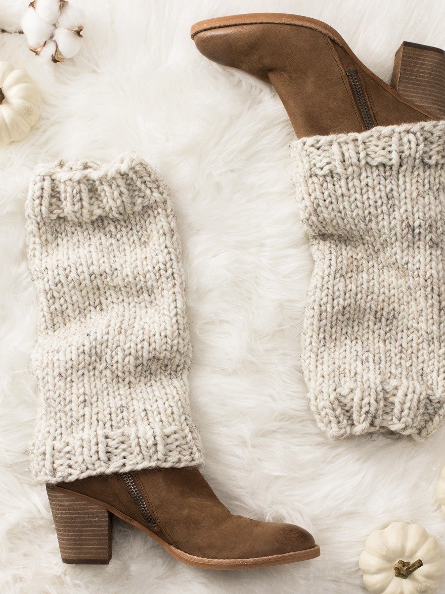 Easy Leg Warmers Knitting Pattern - Strength product image (1)
