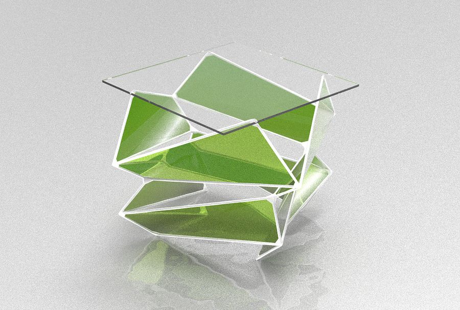 Exoskeleton Parametric Furniture Design Grasshopper Rhino Files Download product image (4)