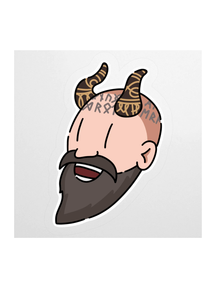 God of War - Mimir Sticker product image (1)