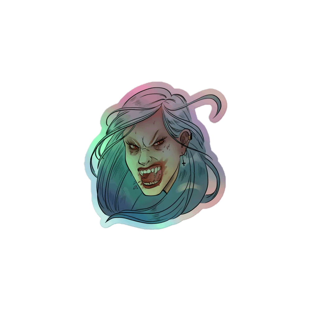 Rabid Vamp Holo Sticker product image (1)
