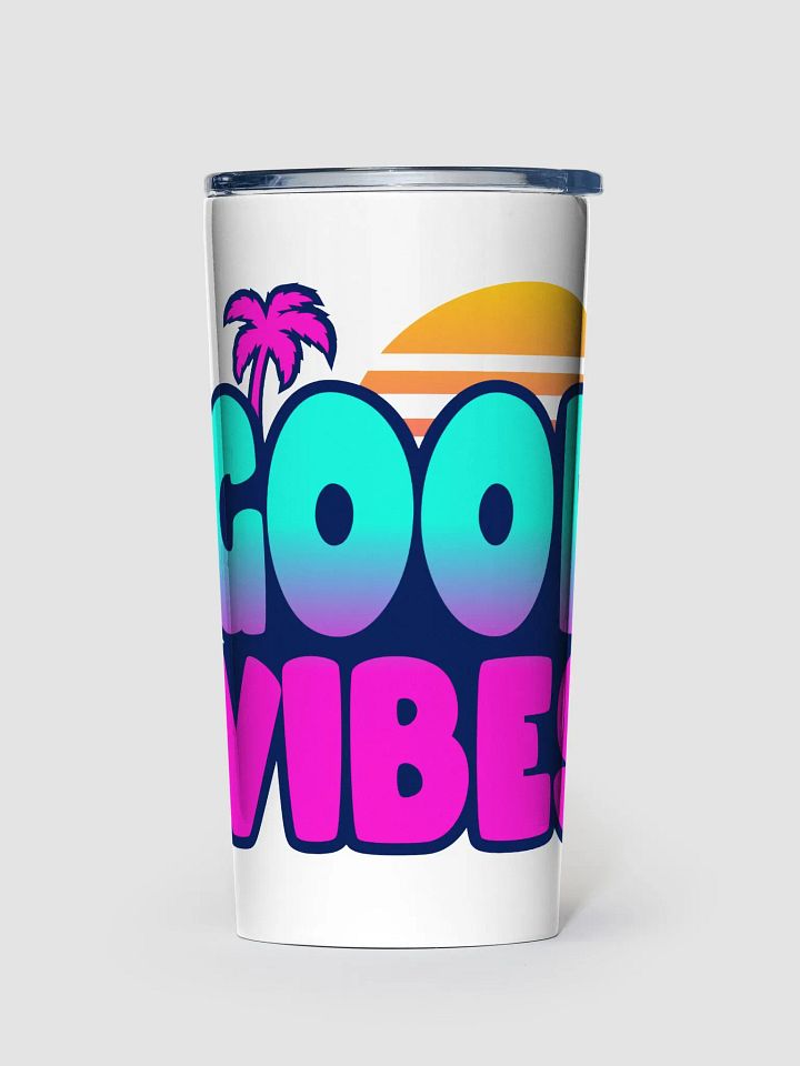 GOOD VIBES LARGE TUMBLER product image (1)
