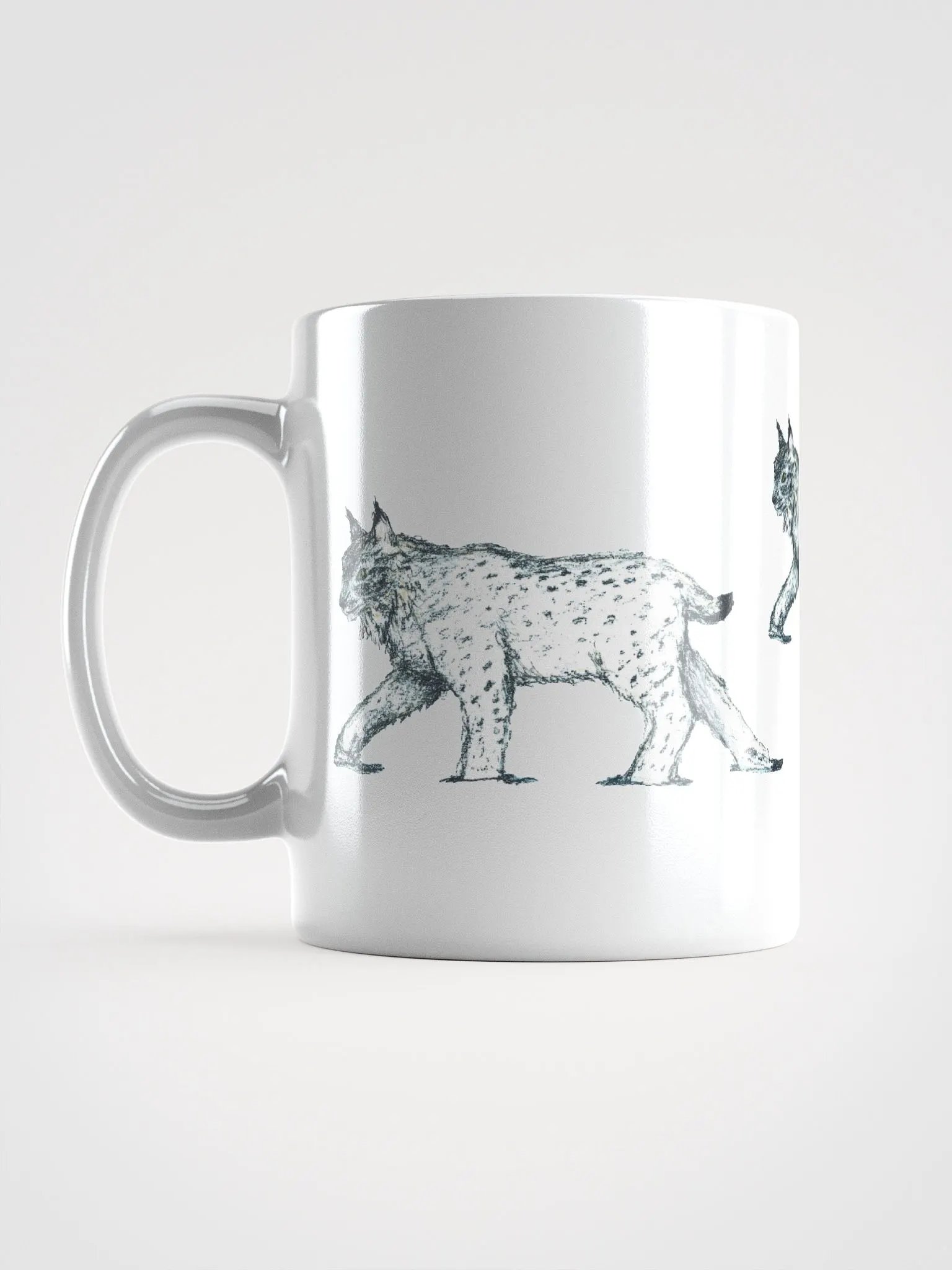 Lynx Mugs (White) product image (6)