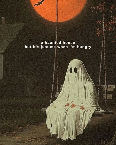 happy halloween 👻 

—
Relatable • Halloween • spooky season • meme • podcast • dating • relationships