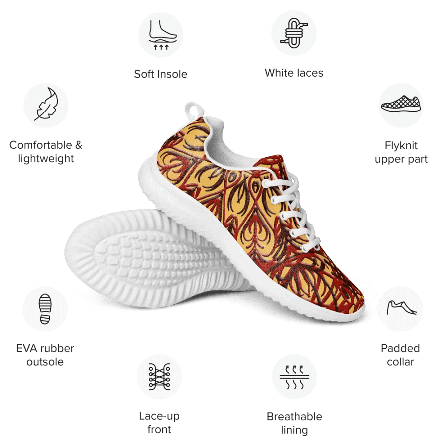 Mandala Blossom Women's Sneakers product image (2)