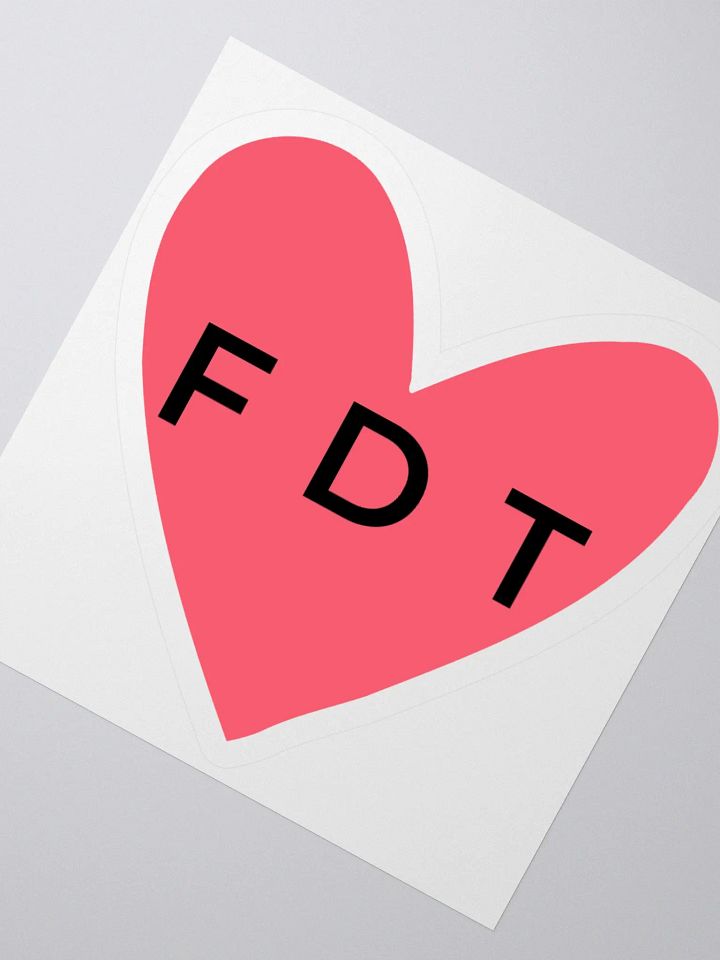 FDT Coral Sticker. product image (5)
