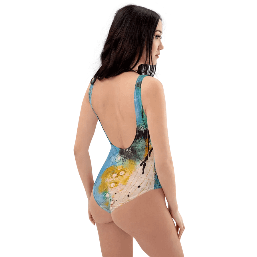 original painting printed on swimsuit, unique design product image (10)