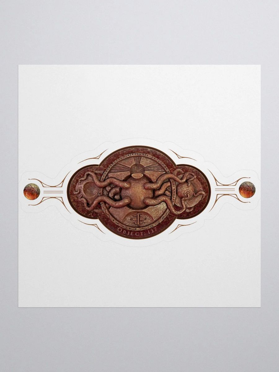 The Seal of Oedoria in sticker form product image (1)