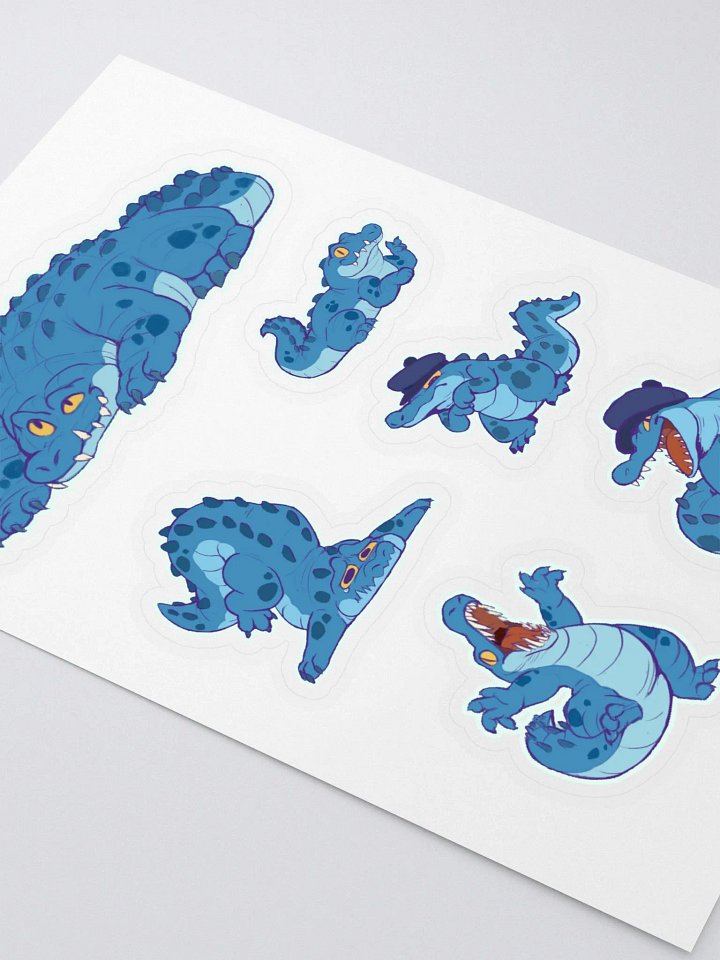 Full gator Sticker Sheet product image (2)