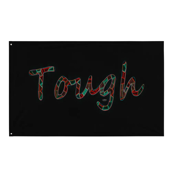 Tough - Black - Flag product image (1)