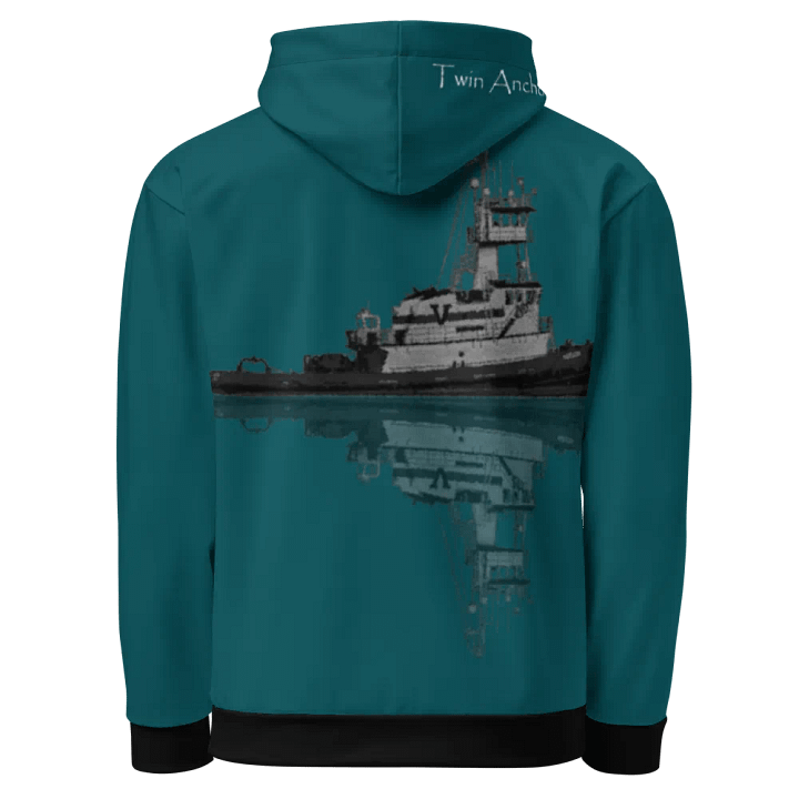 Teal Hudson VB Reflection Hoodie product image (1)