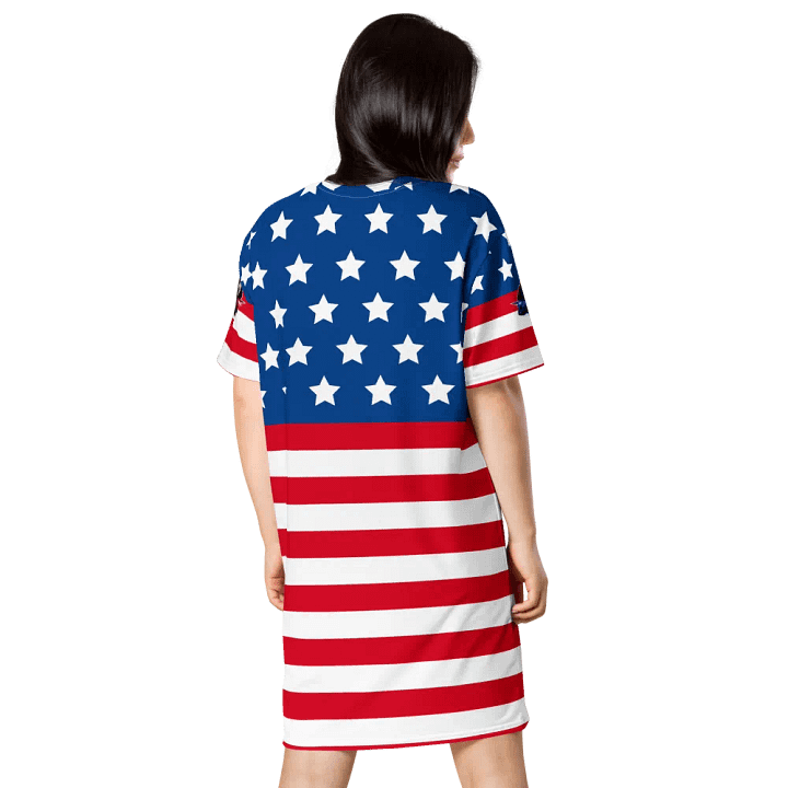 MOMMAWOLFCAT All-Over Print T-Shirt Dress product image (2)