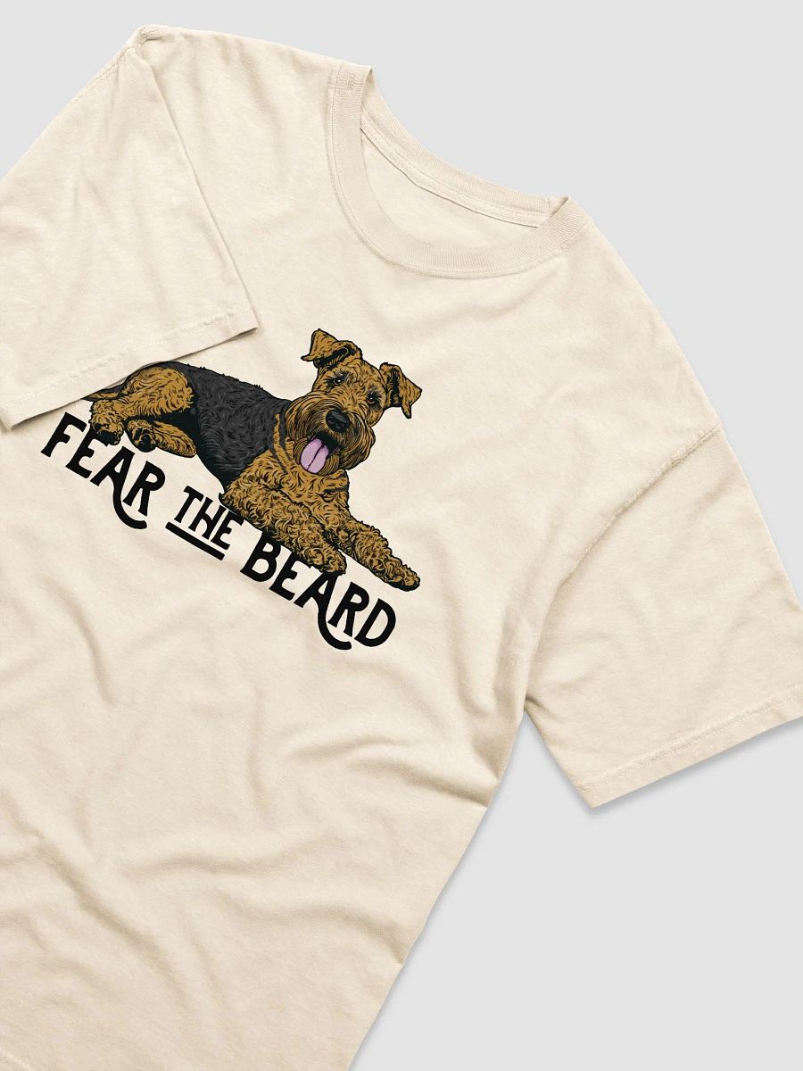Fear the Beard T-Shirt of an Airedale Terrier | Funny T-Shirt for Airedale Terrier Paw-rents product image (21)