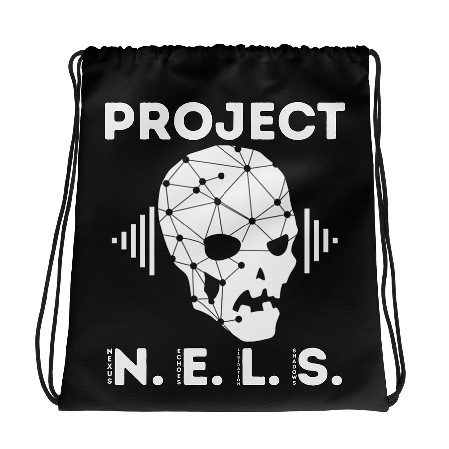 Project N.E.L.S. Drawstring Bag (Black) product image (1)