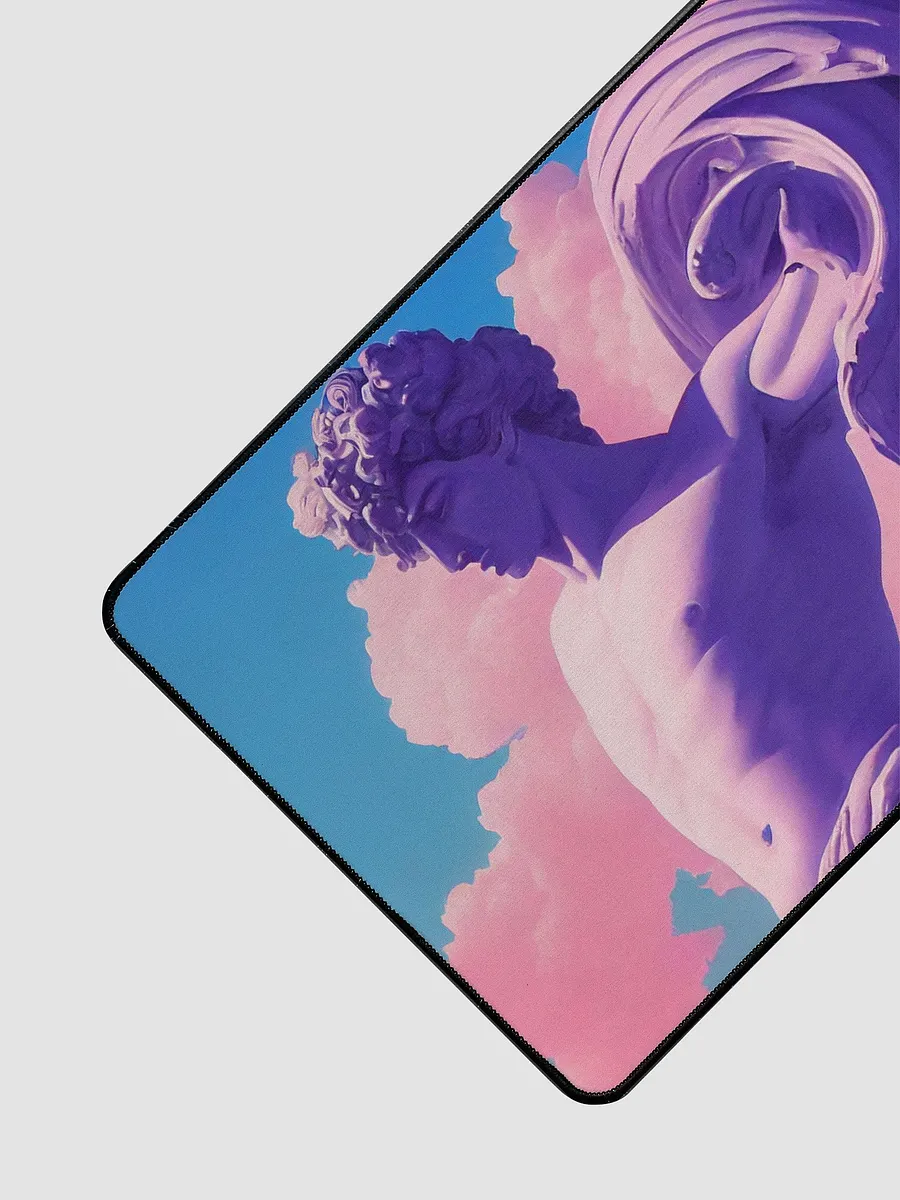 Greek god retrowave pop desk mat product image (3)