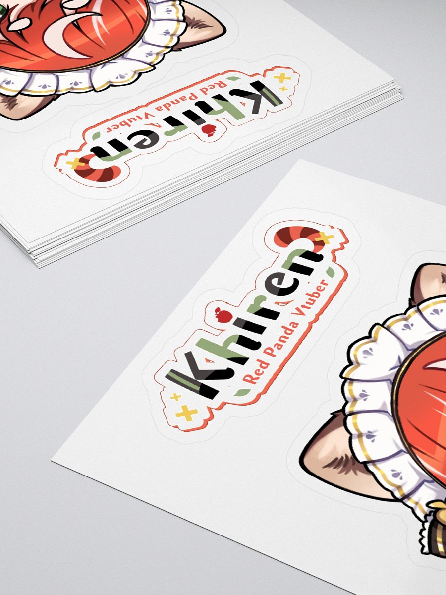 Khiren - Kiss-Cut Maid Peeker Sticker product image (4)