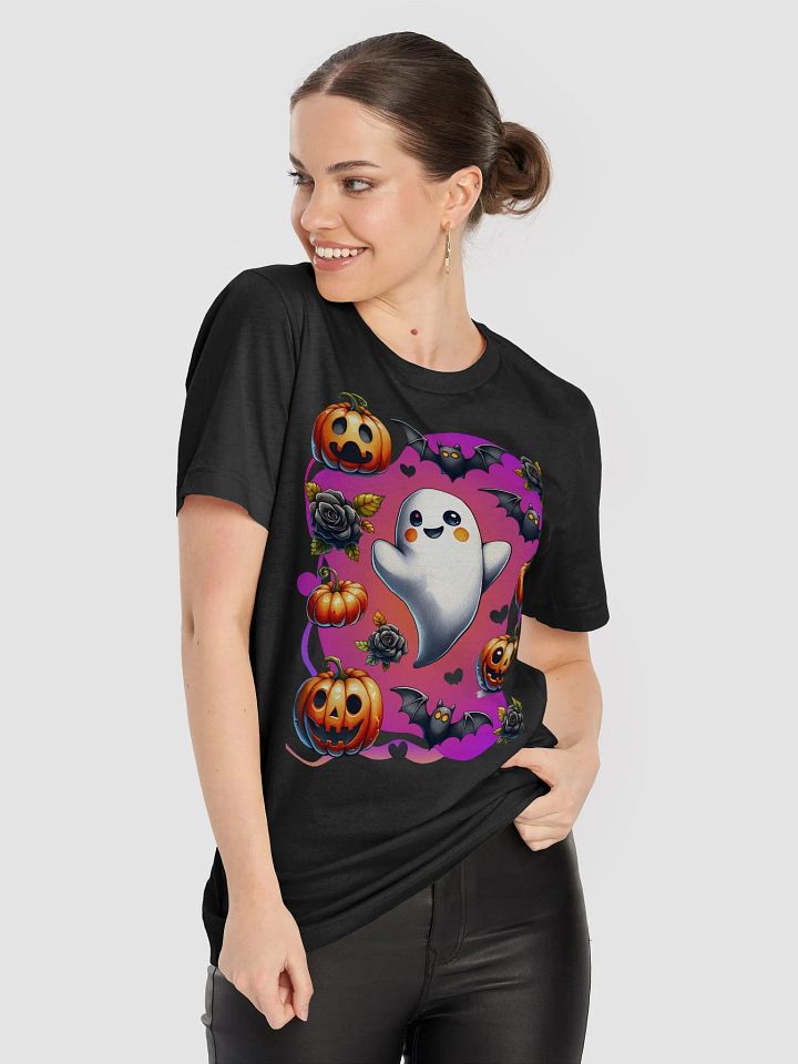 Spooky Ghosts and Pumpkins T-Shirt product image (1)