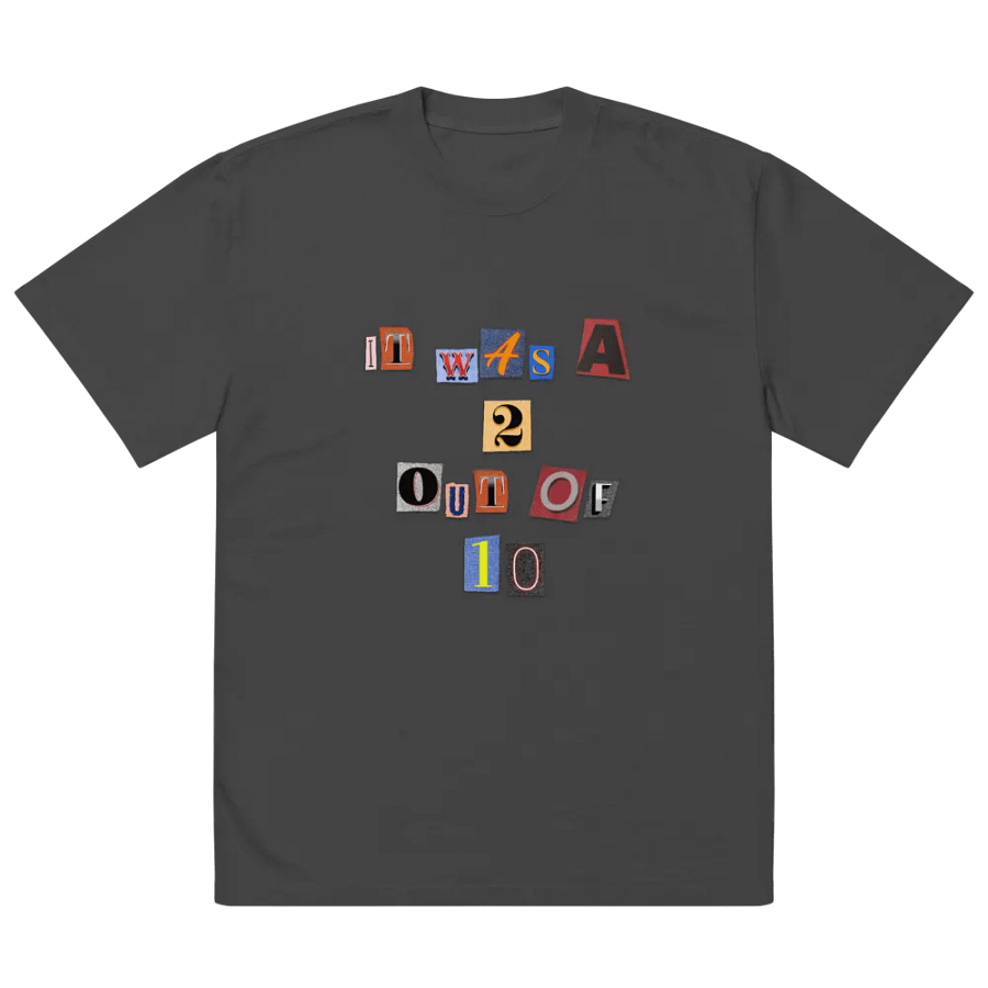 Wouldn't Recommend Oversized T-Shirt product image (2)