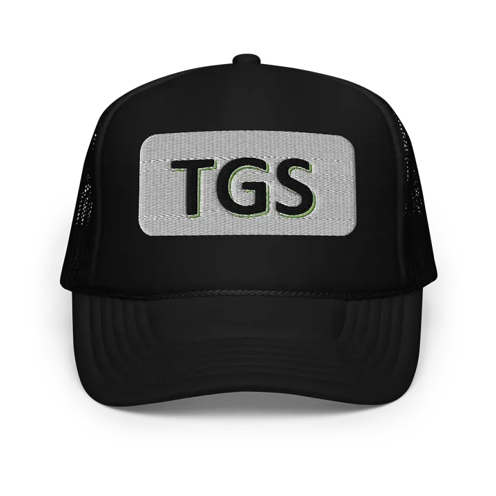 TGS Bold Green Outline Trucker Hat product image (1)