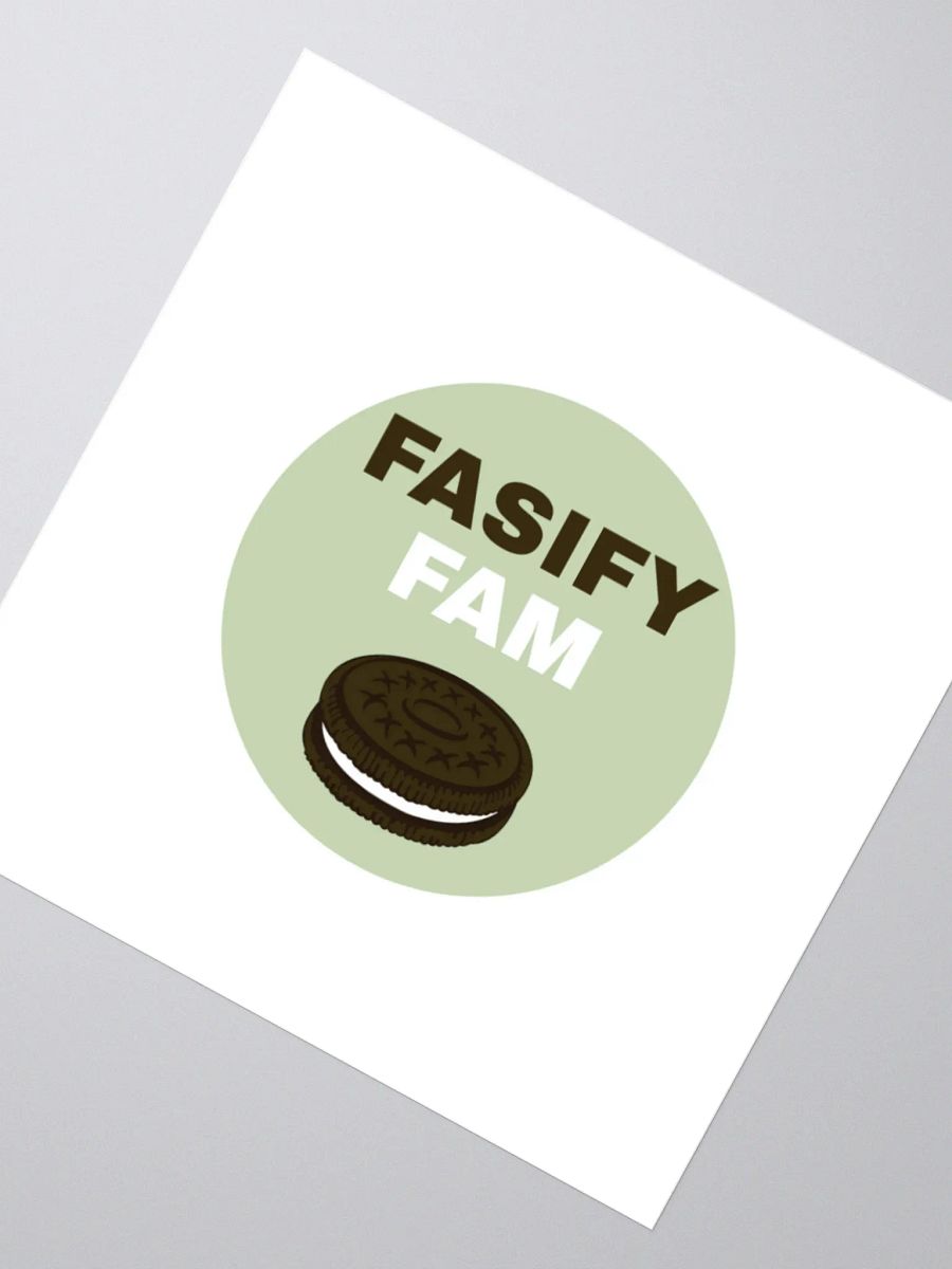 Fasify Fam Sticker product image (2)
