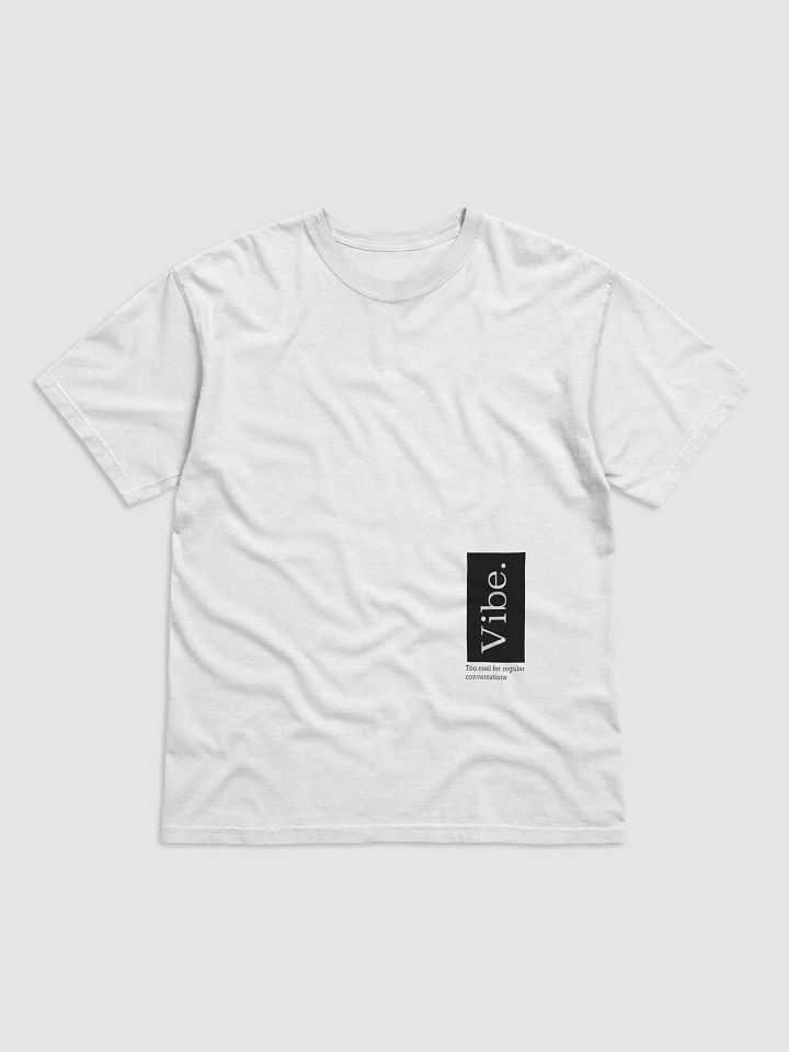 Vibe Vertical Cotton T-Shirt product image (1)