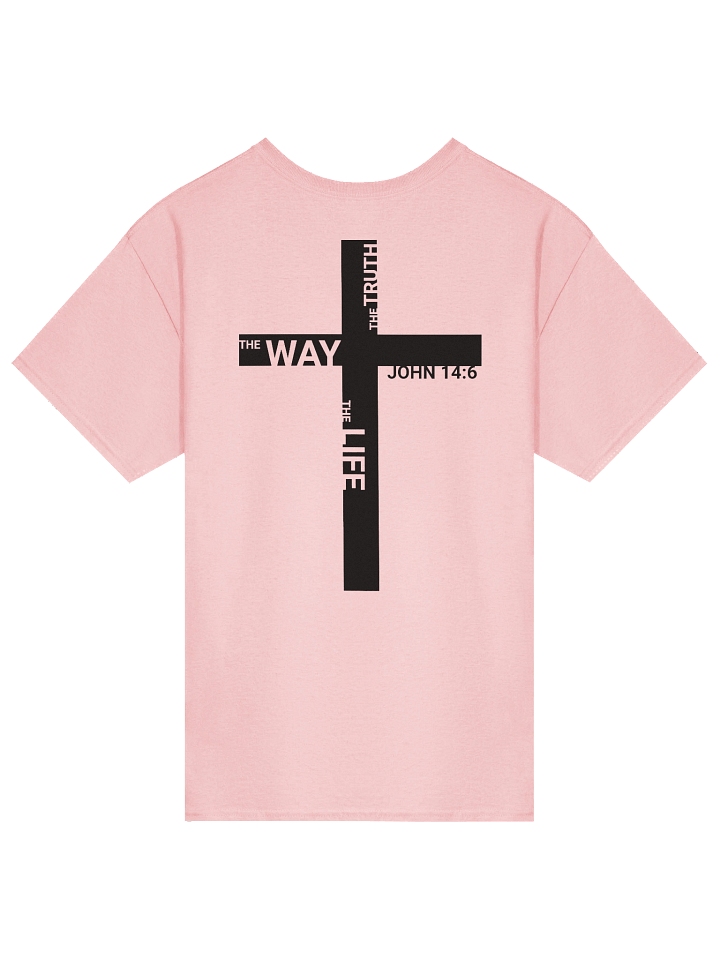 YHWH Heavyweight Tee - "The Way" pastel product image (1)