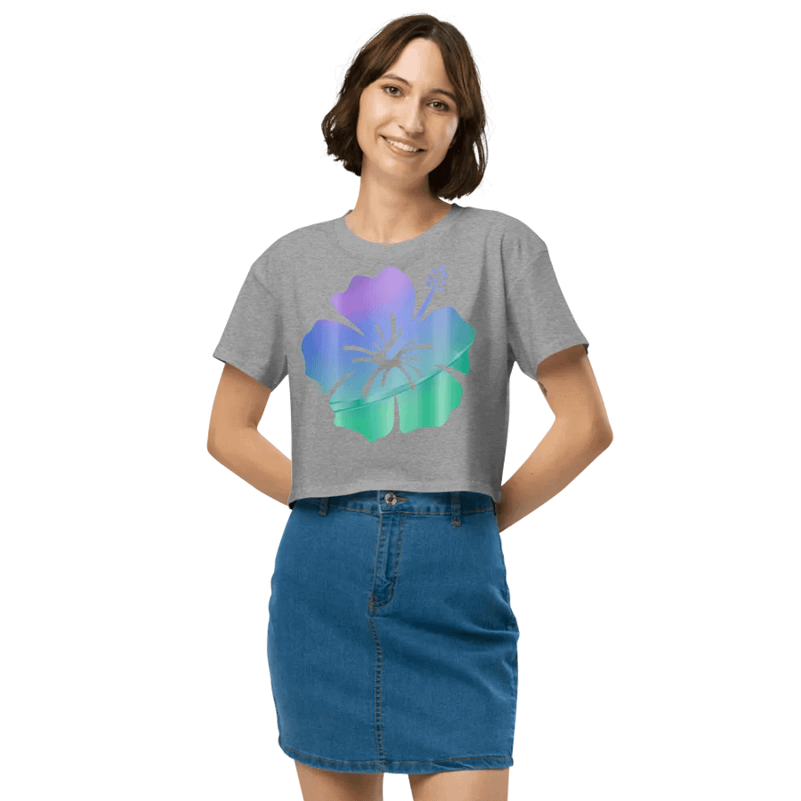 Bloom 'n Byte Crop Top product image (4)