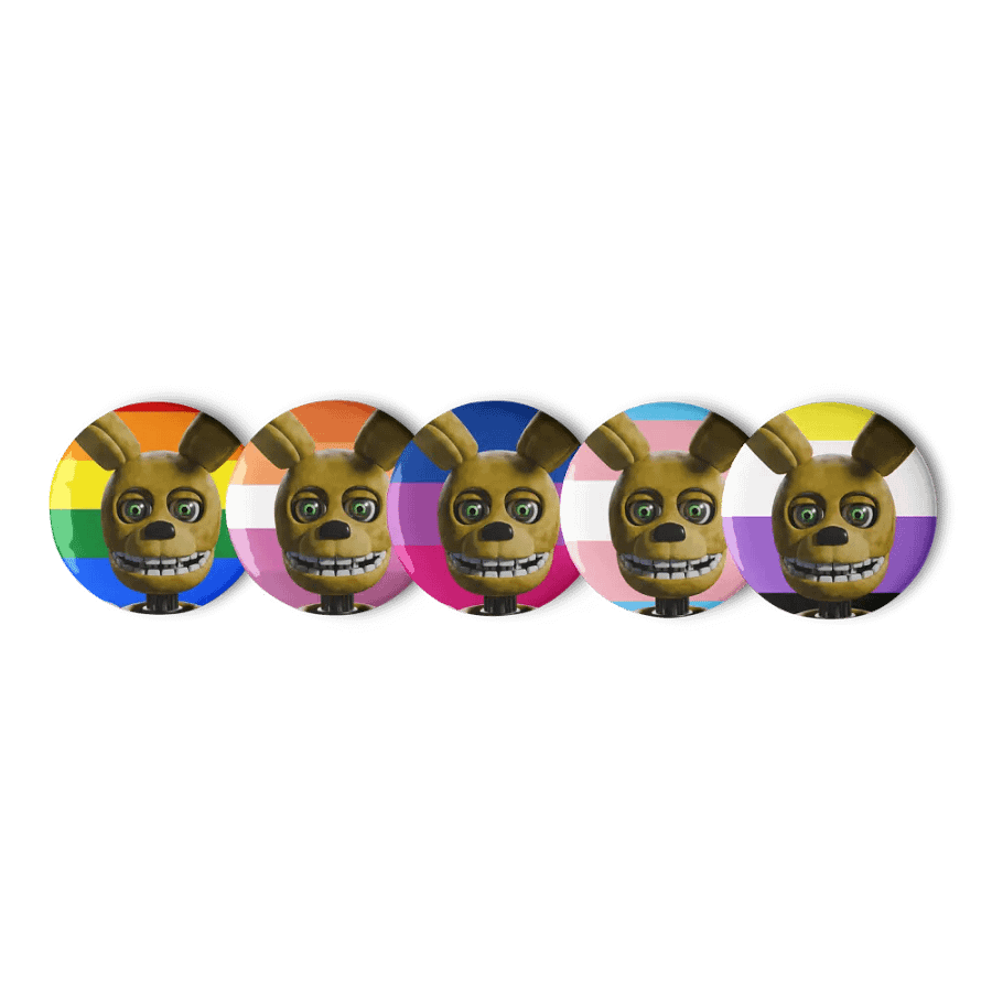 Springy Bright Pride Pins! (Set 1) product image (9)