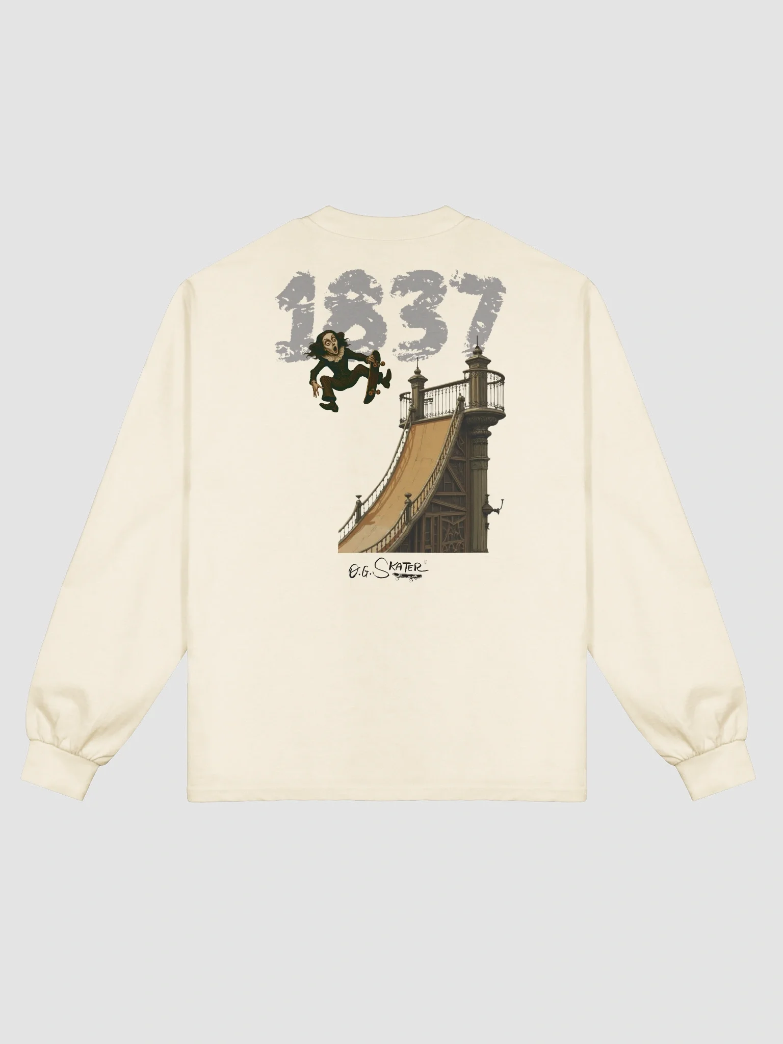 (1837) "Victorian Skater Girl" (long sleeve) product image (1)