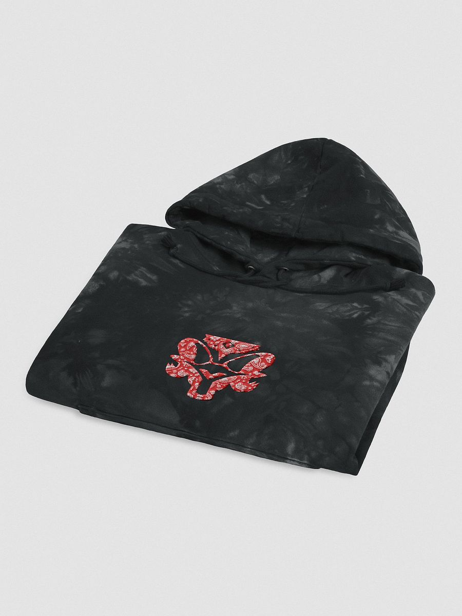 Red Paisley Champion Tie-Dye Hoodie product image (10)