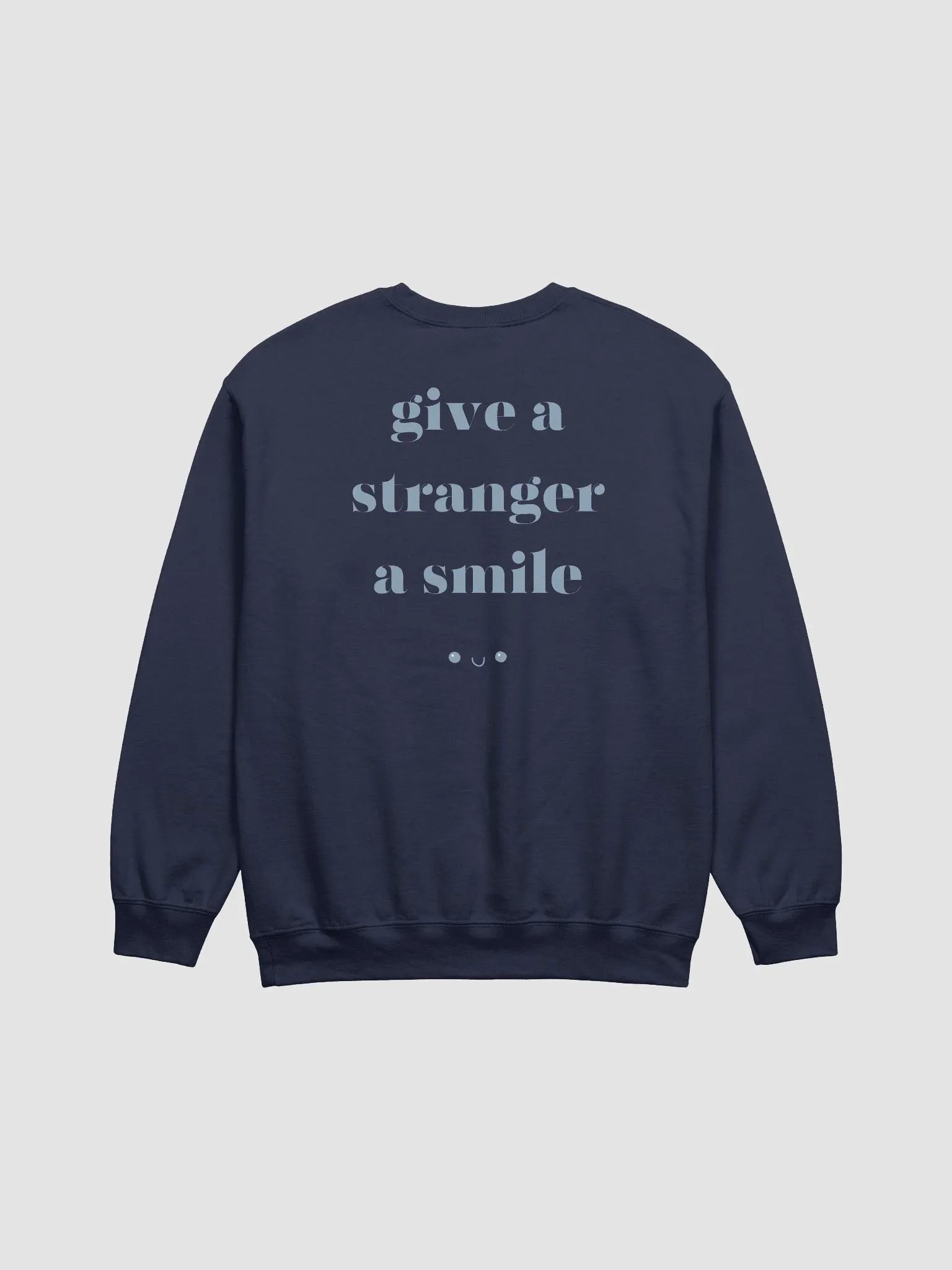 Give a Stranger a Smile Navy Sweatshirt product image (4)
