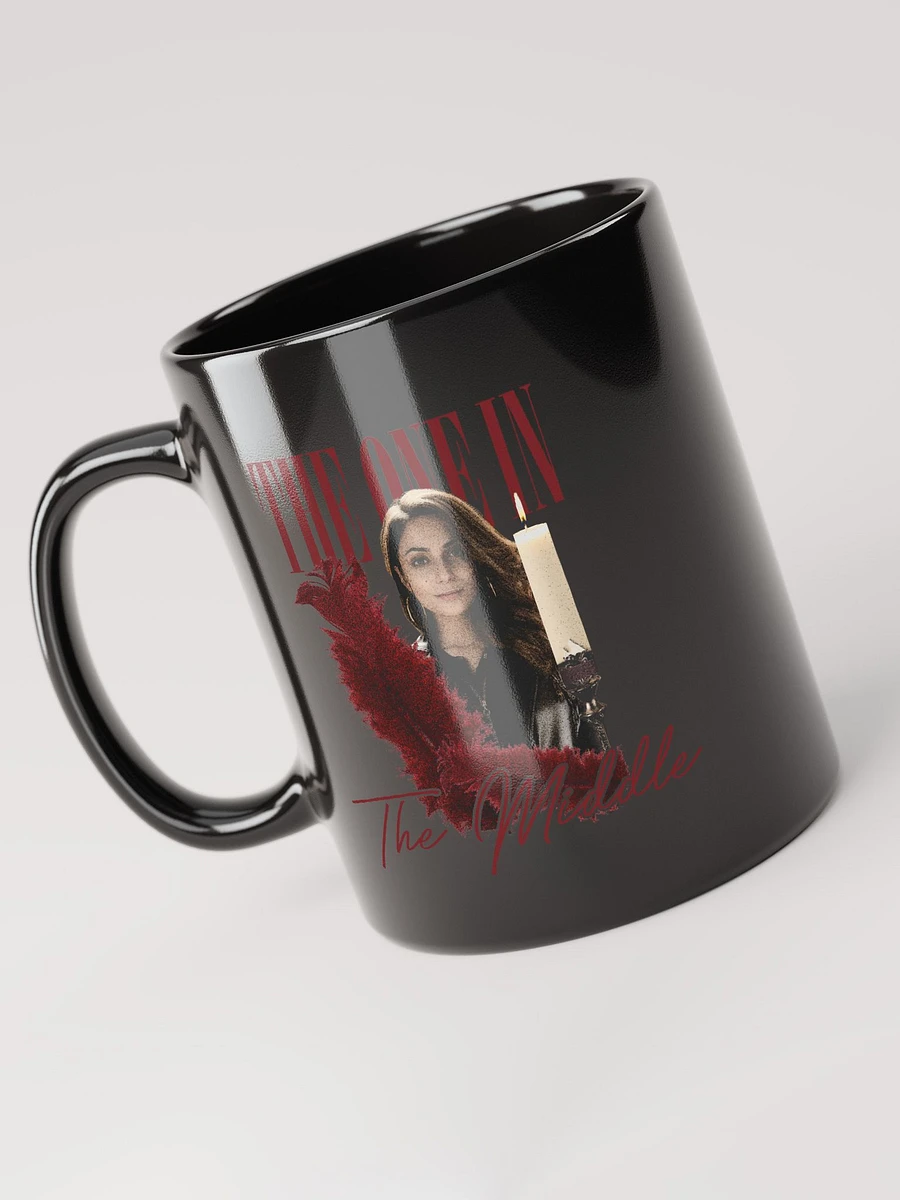 The One In The Middle (Black Mug - Red Version) product image (3)
