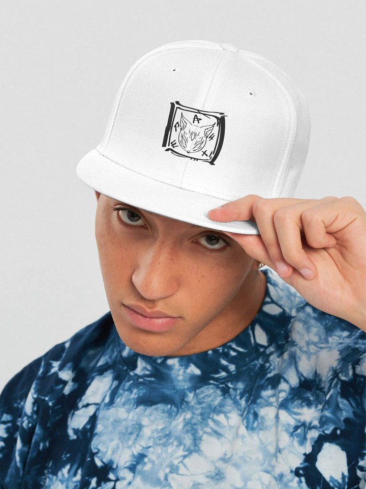 Logo Snapback - White product image (2)