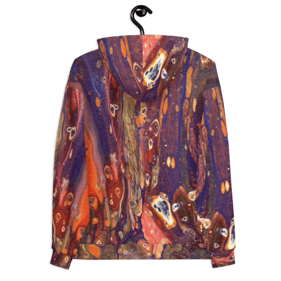 Hyperspace Fluid Acrylic All-Over Print Hoodie product image (12)
