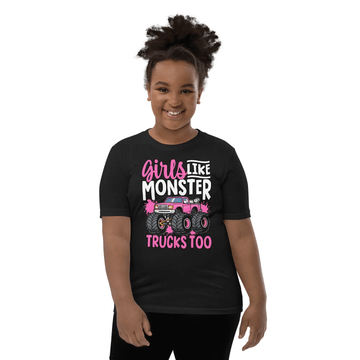 Monster Truck Girls ♡ Trucks Too T-Shirt product image (2)