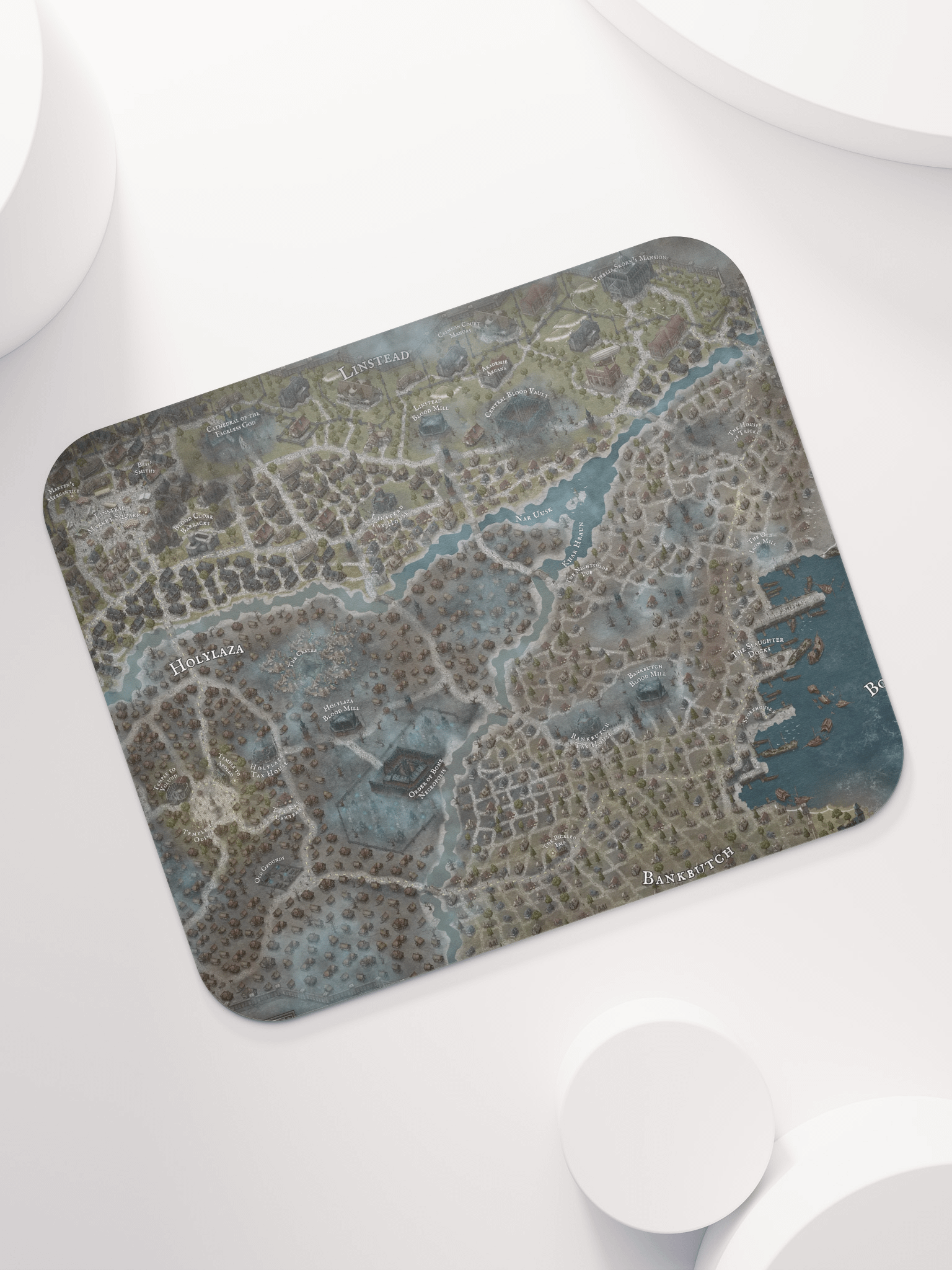 Map of Slavoka Mouse Pad product image (7)