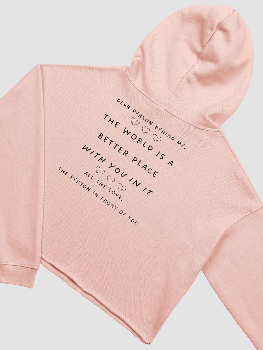 Mental Health Awareness Cropped Hoodie - Light product image (4)