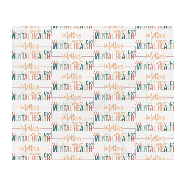 Mental Health Matters Blanket product image (1)