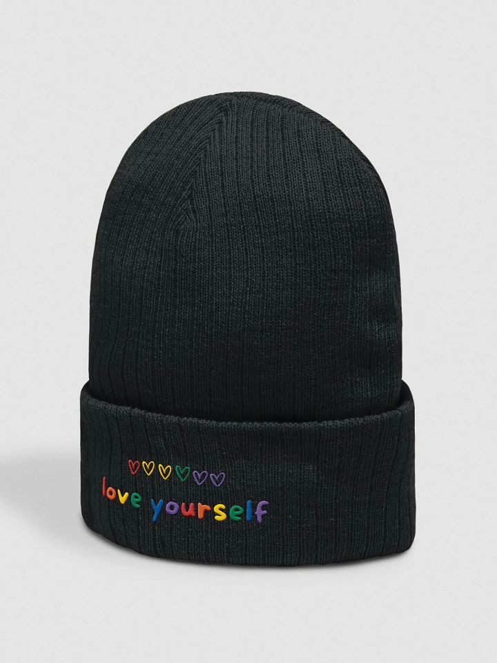 Rainbow Love Yourself Beanie product image (2)