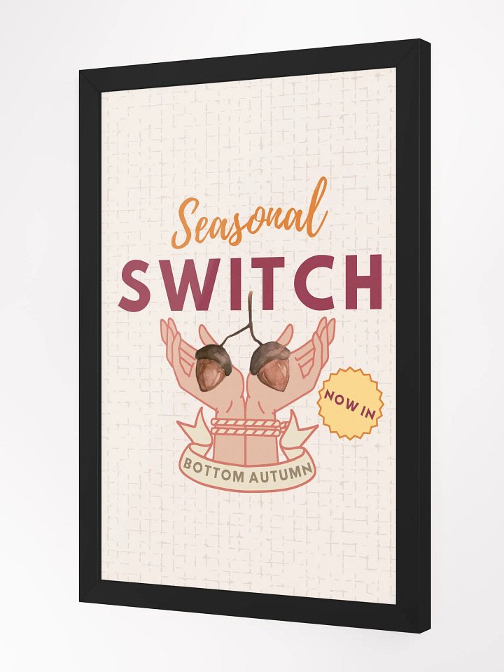 Framed Poster: Seasonal Switch Bottom Autumn product image (2)