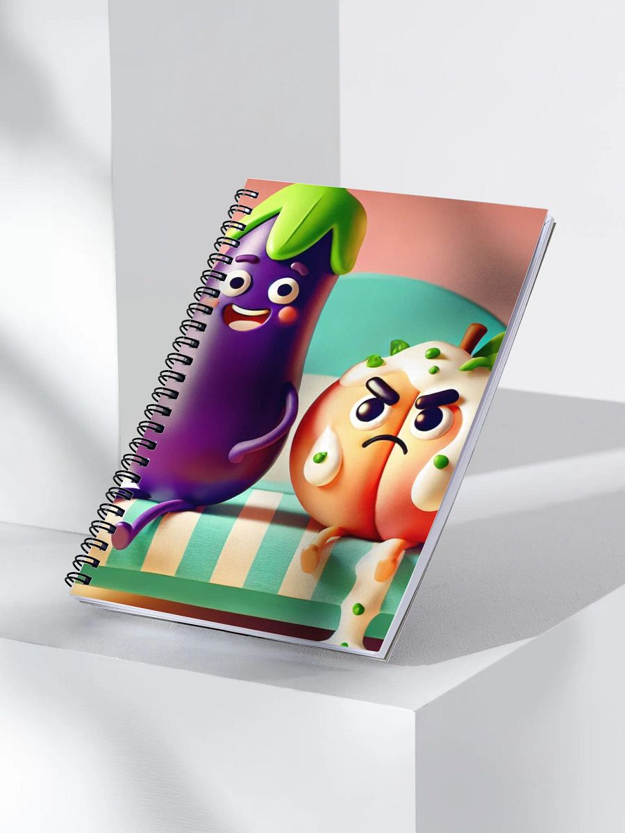 Whimsical Emotions Spiral Notebook product image (3)