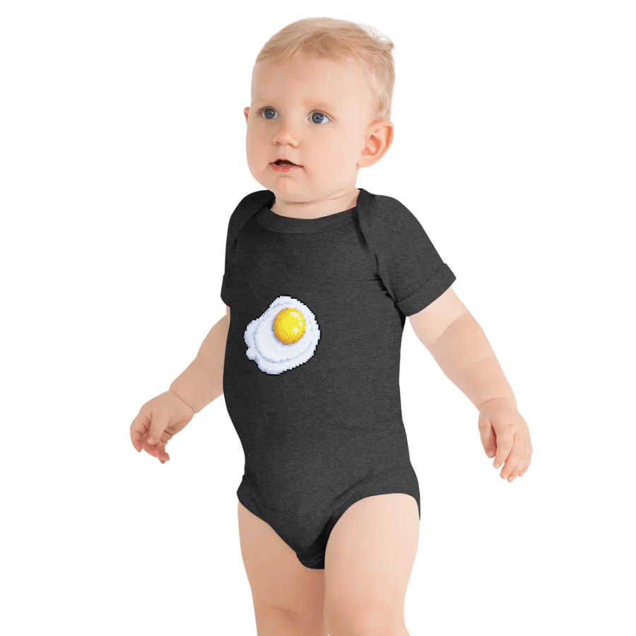 Pixel Egg Baby Onesie 🍳 product image (11)