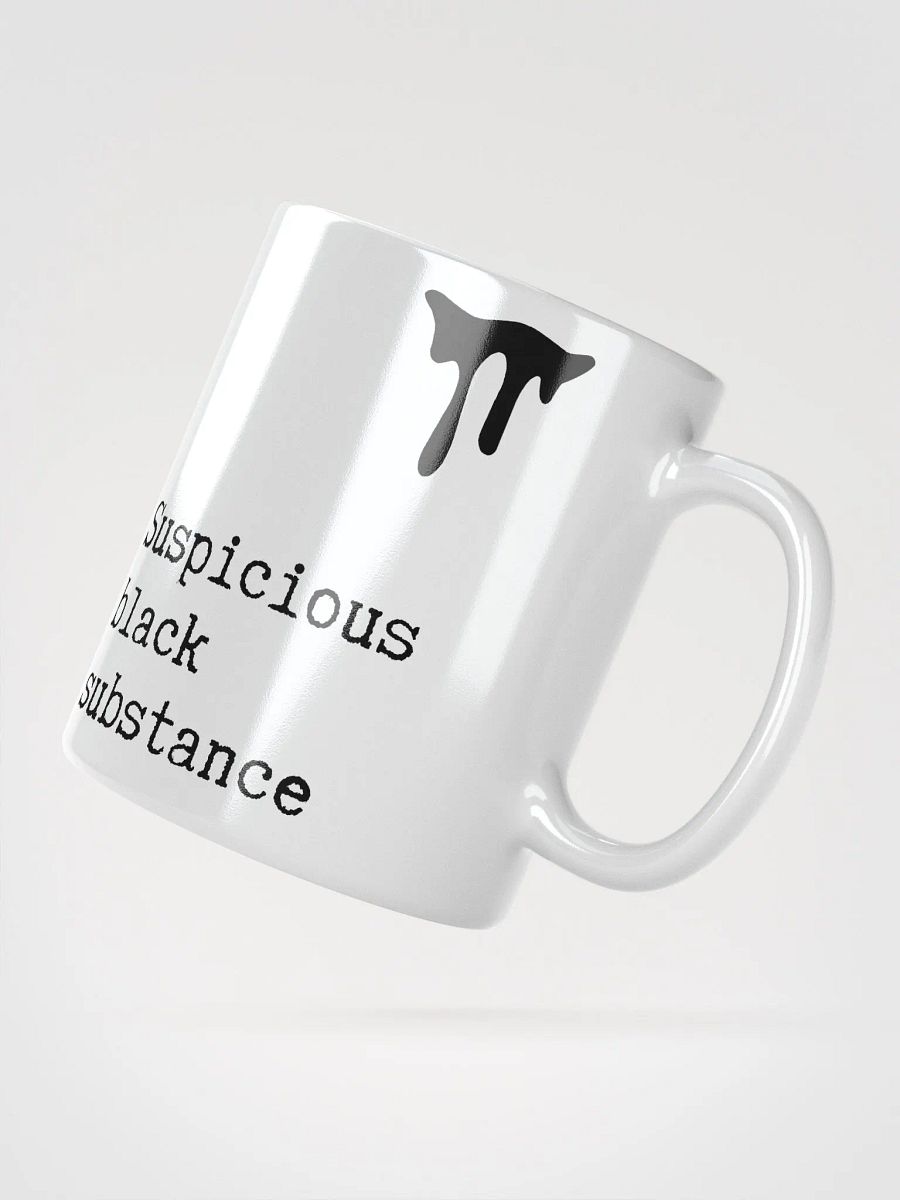Suspicious Black Substance True Crime Coffee Mug product image (3)