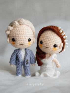 Wedding Couple Elena and Edward - PDF Pattern product image (6)