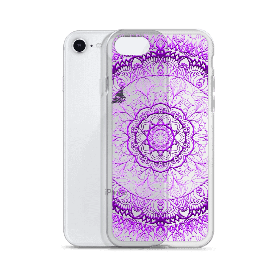 Purple Mandala iPhone® Case product image (3)