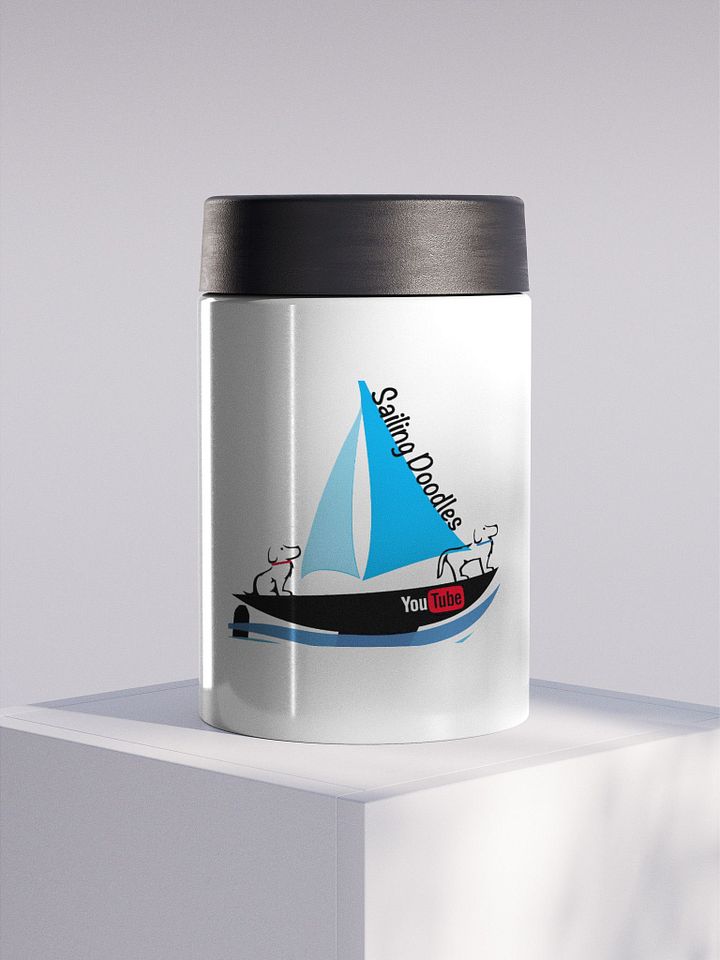 Classic Logo Stainless Steel Koozie product image (2)