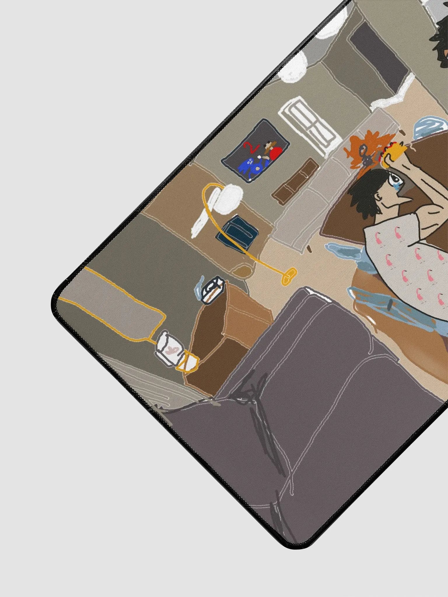 Jaws & Arar Spaghetti Taco Night Mousepad product image (3)