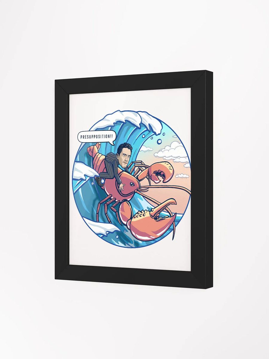 Jordan Peterson's Ride of Presupposition Framed Poster product image (35)