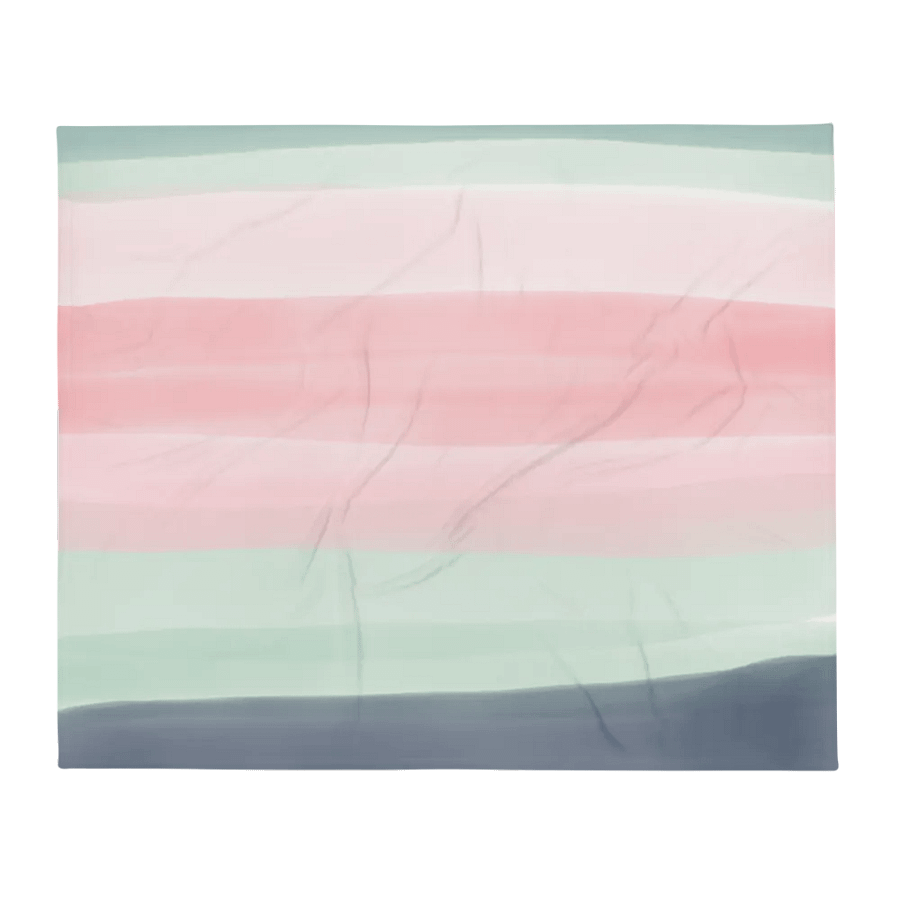 Pastel Serenity Throw Blanket product image (2)