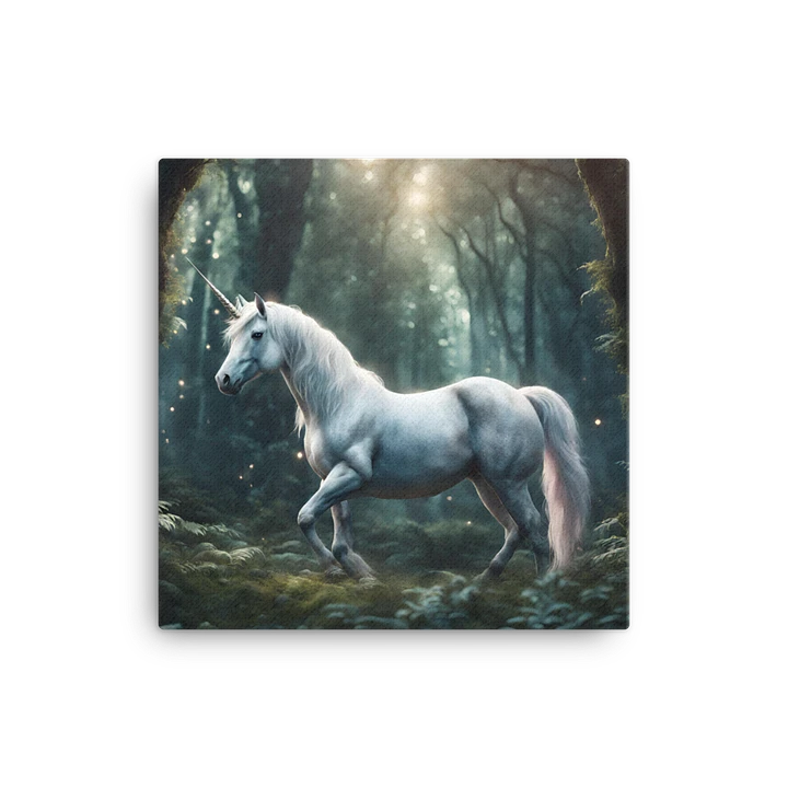 Unicorn In Magical Forest Wall Art product image (1)